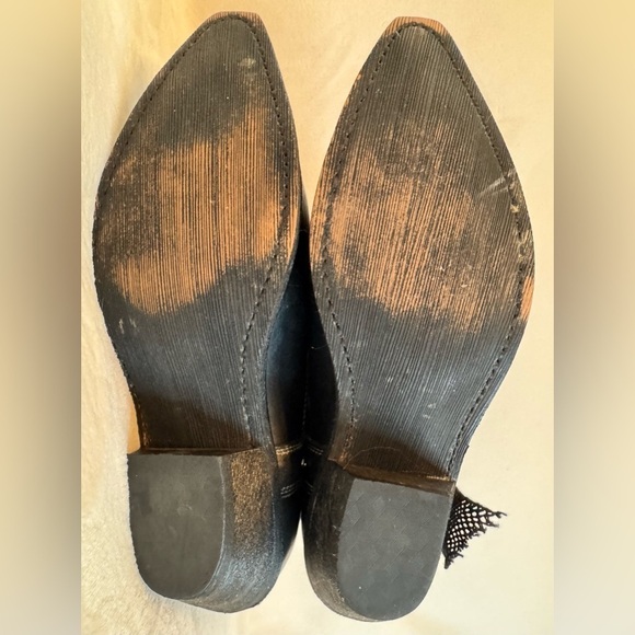 Rockin Country Women’s RC5006 Black Leather Cowboy Boots Size 8.5M - Picture 7 of 7